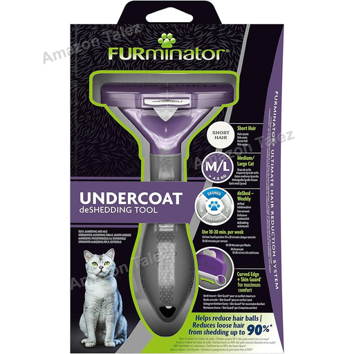 FURminator Undercoat deShedding Tool for Cats