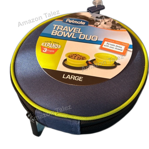 Petmate Travel Bowl Set